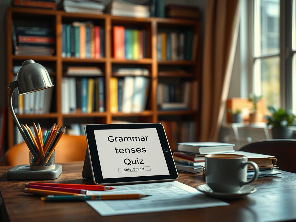 Grammar Quiz: Tenses Set 14