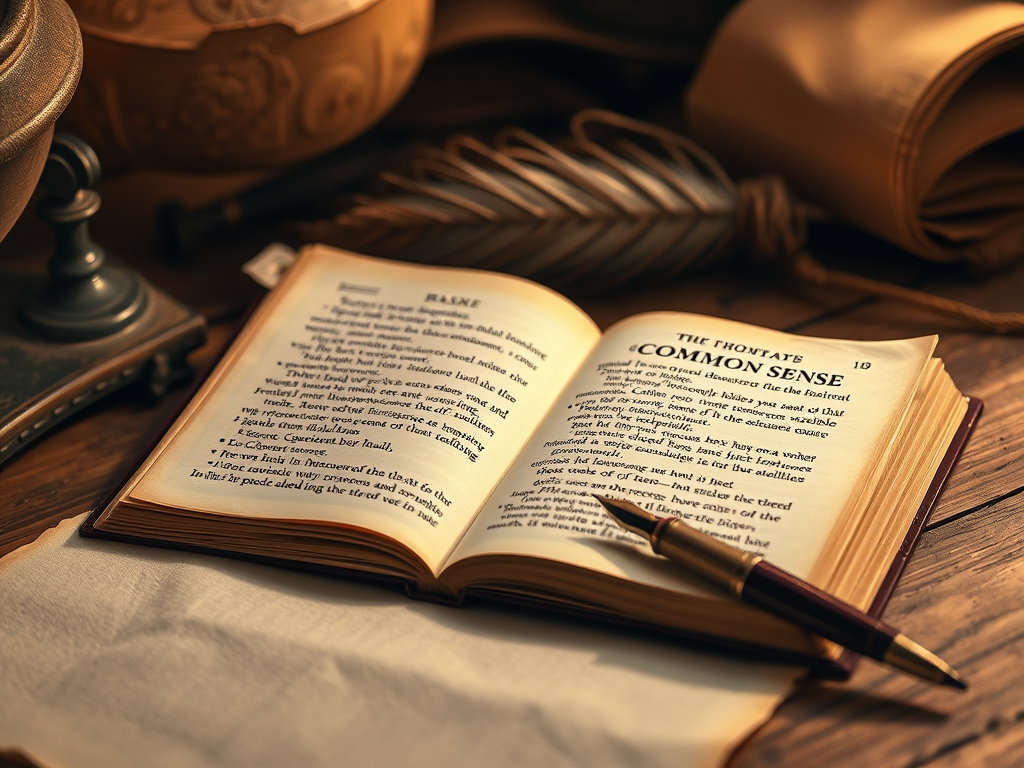 The Core Messages of Common Sense by Thomas Paine