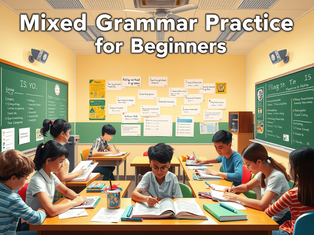 Mixed Grammar Practice for Beginners Set 31