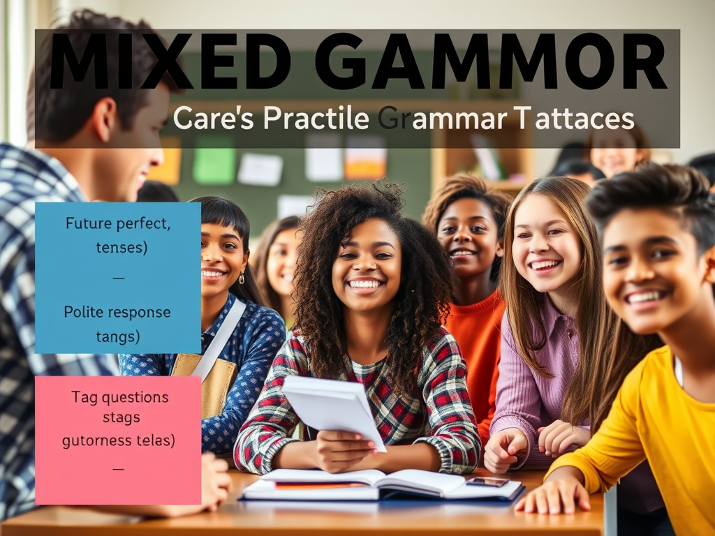 Mixed Grammar Practice for Beginners-Intermediate Learners Set 33