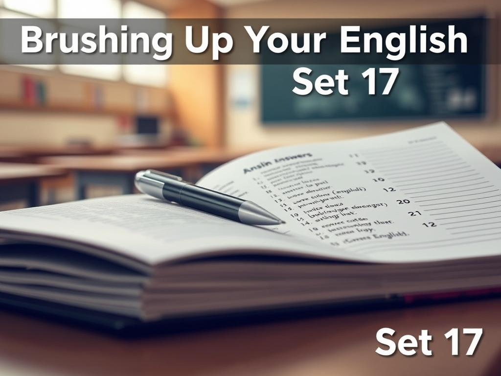 Brushing Up Your English Set 17 (100 items)