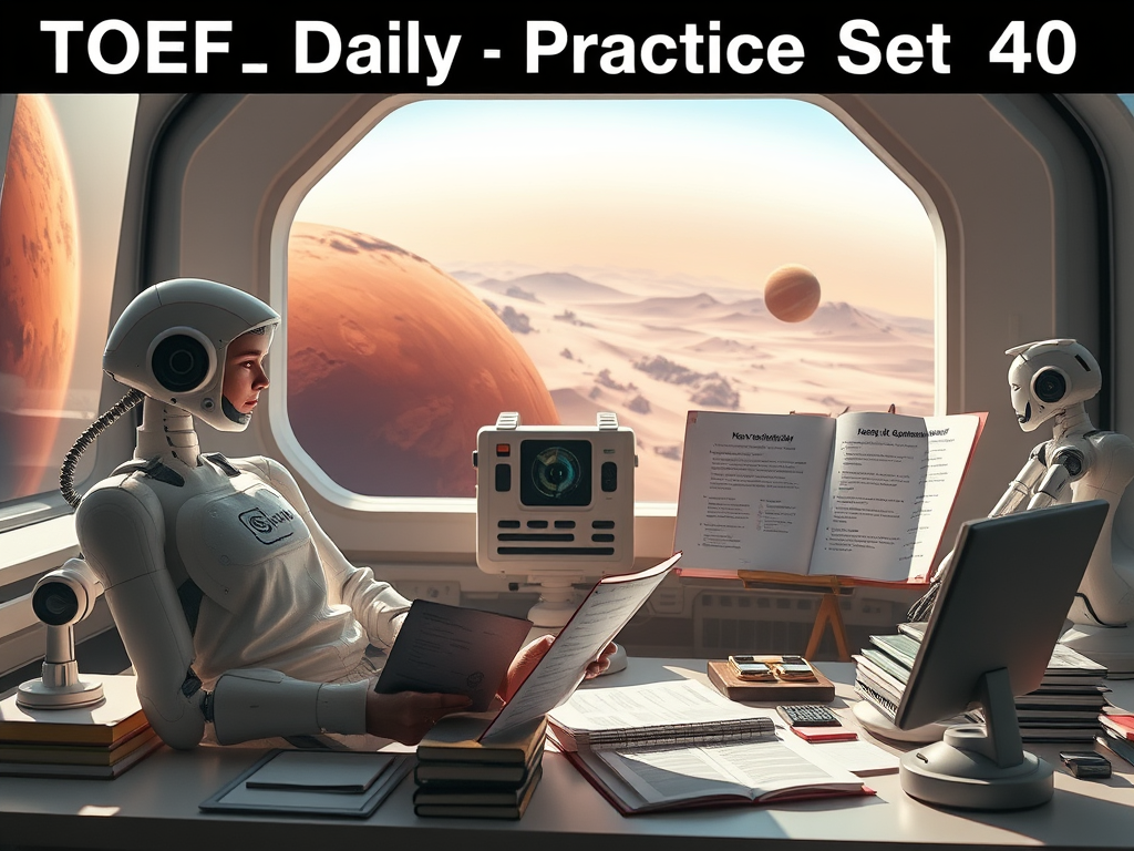 TOEFL Daily Practice Set 40