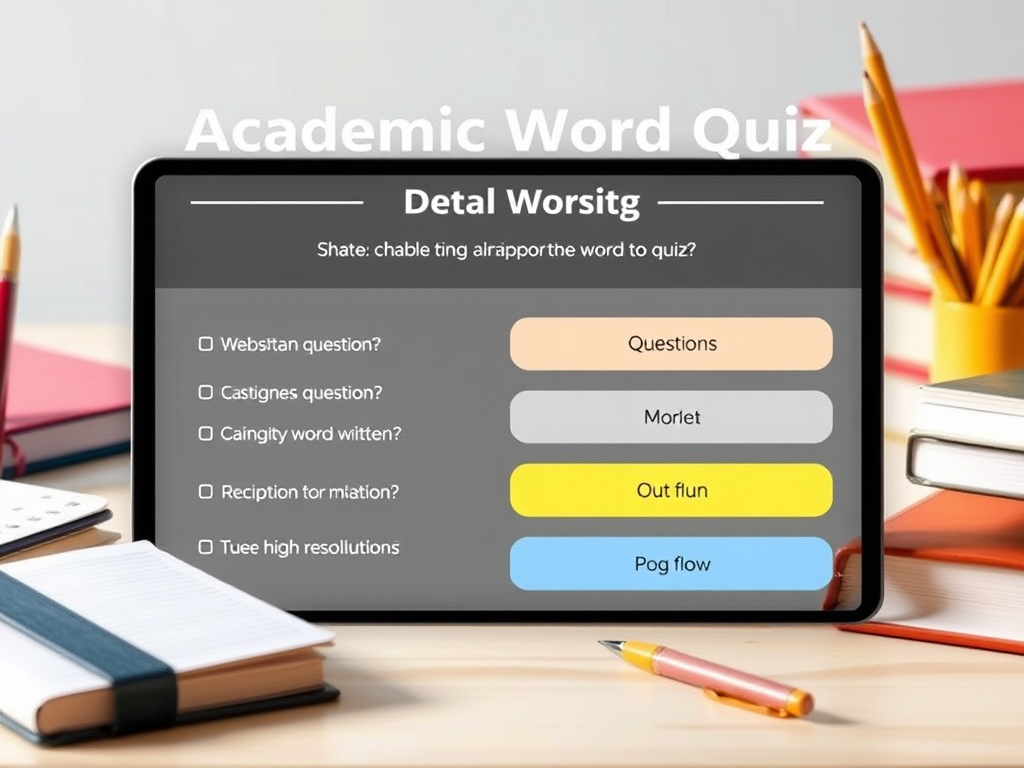 Academic Word Quiz – Set 17