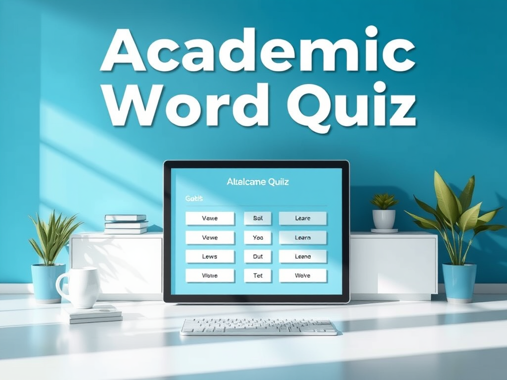 Academic Word Quiz – Set 8 (101 items)