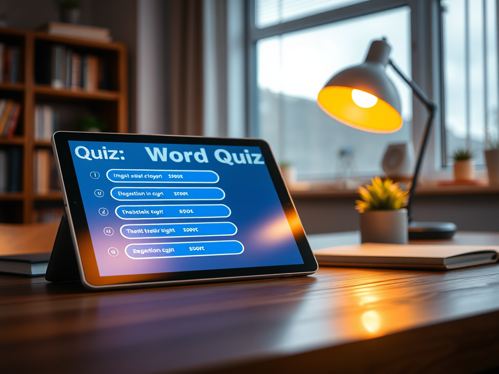 Academic Word Quiz – Set 10 (98 items)