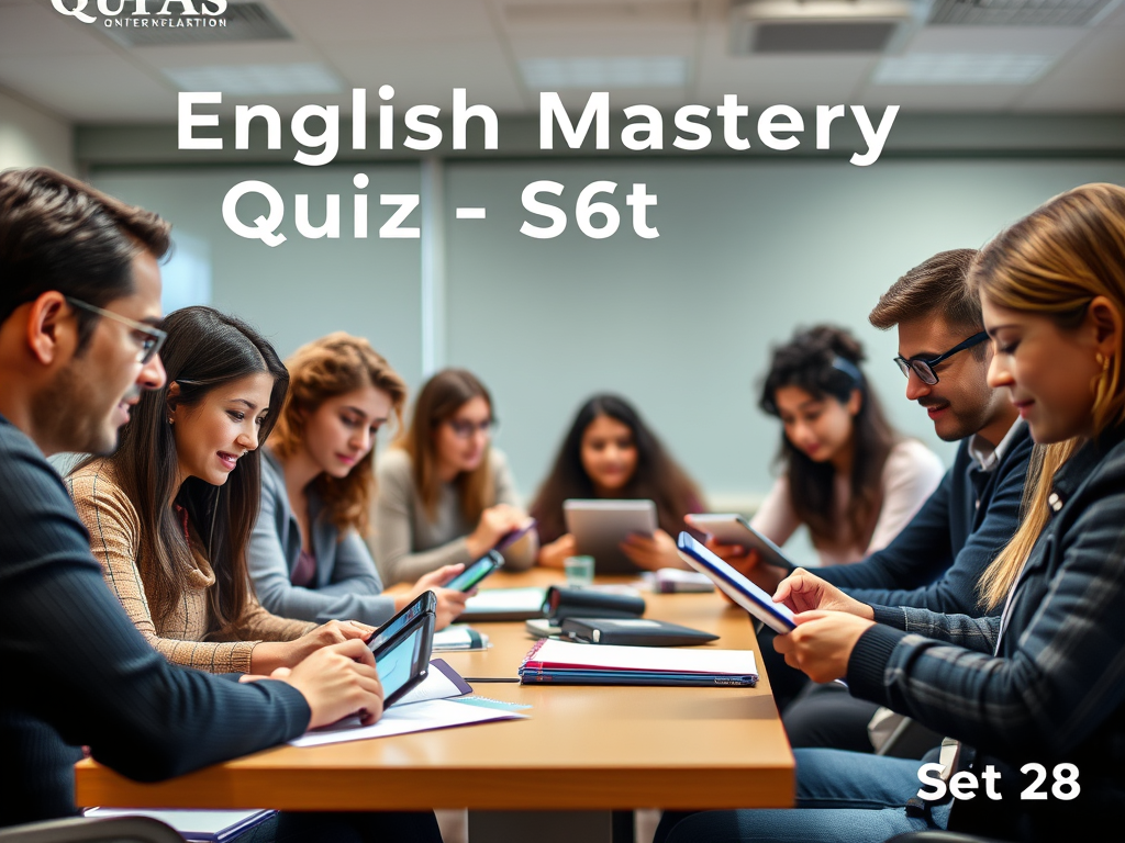 English Mastery Quiz – Set #28