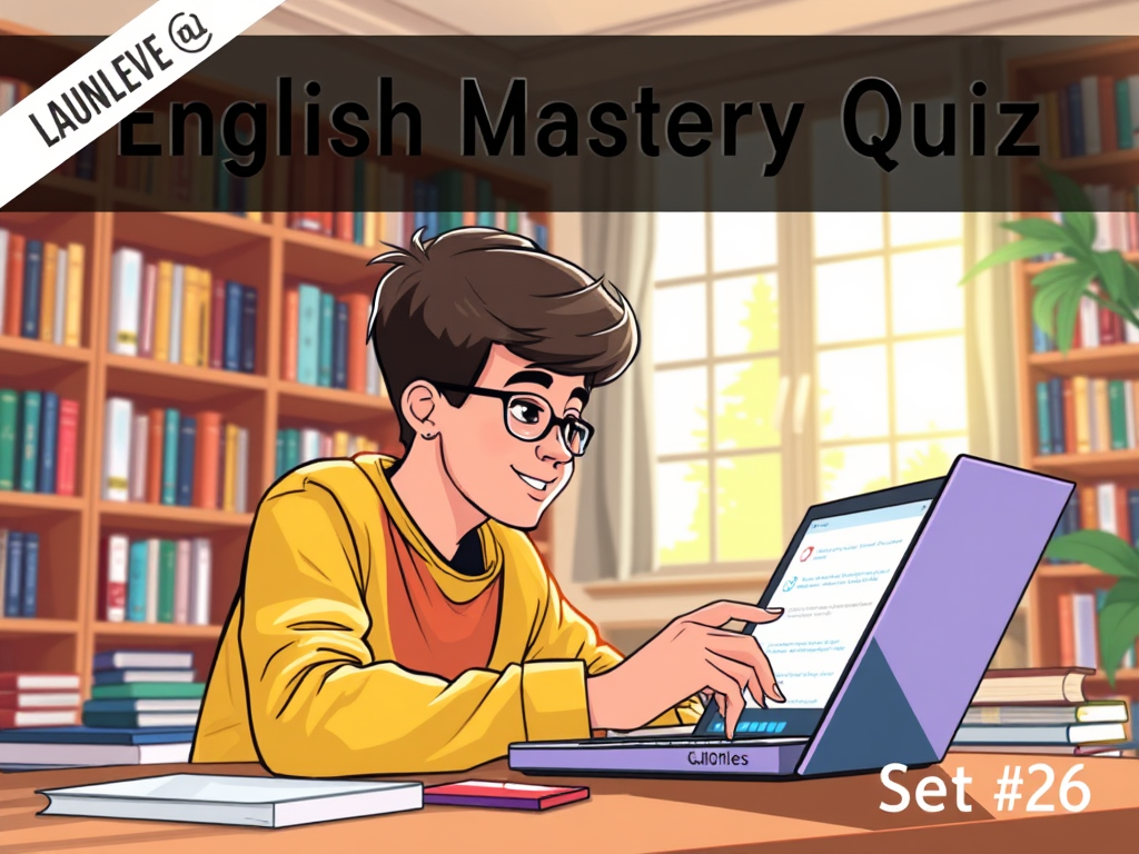 English Mastery Quiz – Set #26