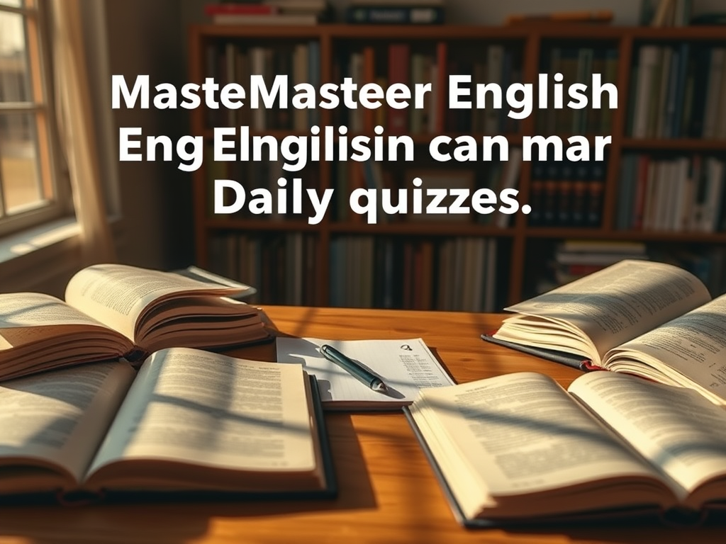 Daily English Mastery Quiz Set 21