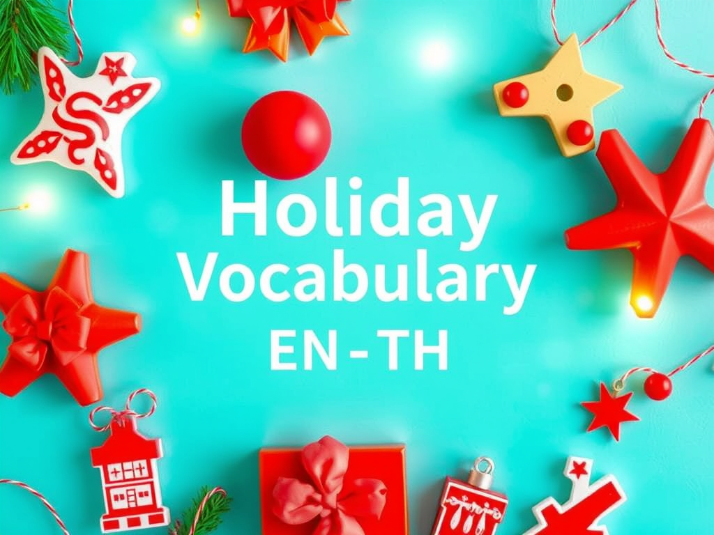 Holiday Vocabulary EN–TH